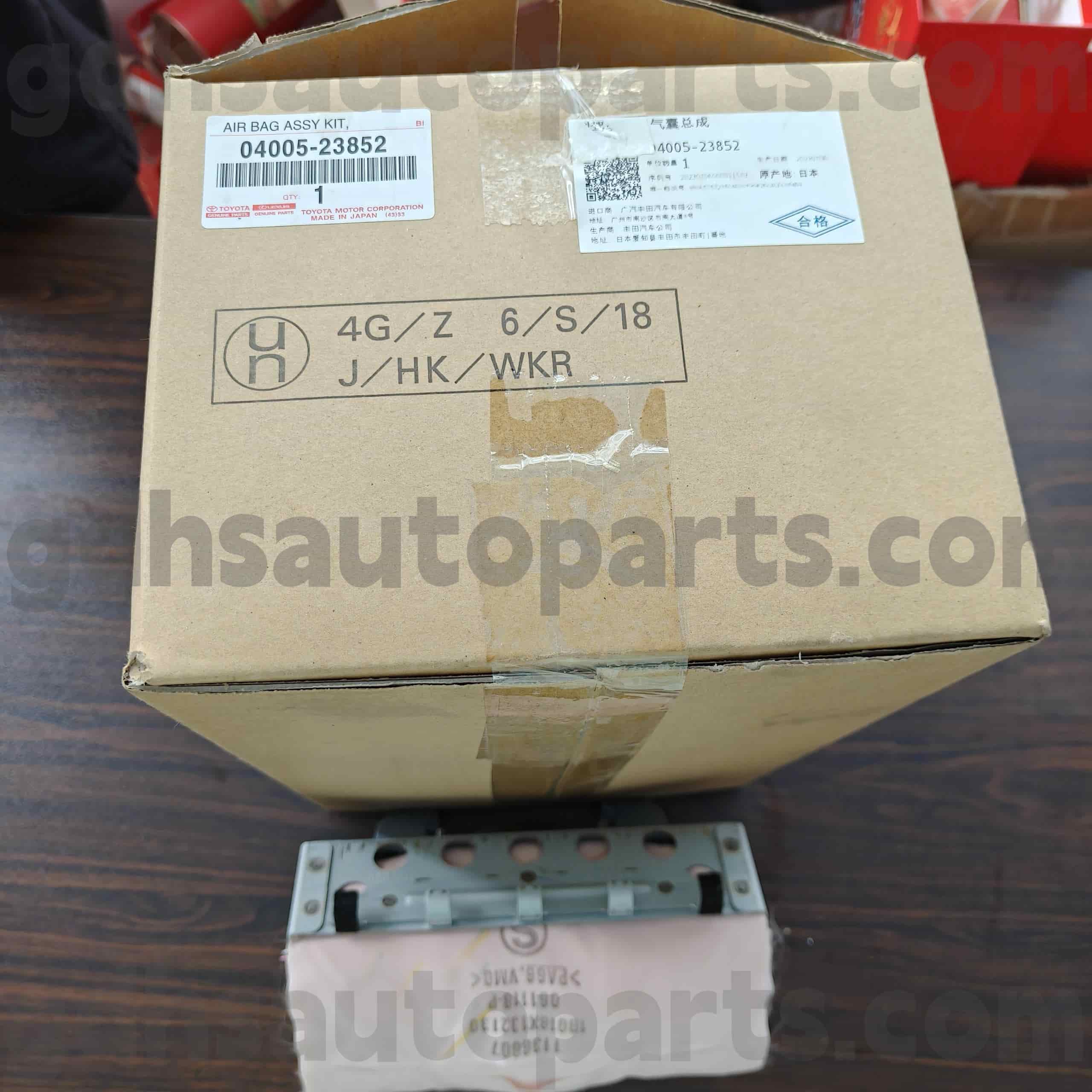 04005-23852 PARTI VENITA TOYOTA Gruppo airbag passeggeri per Yaris