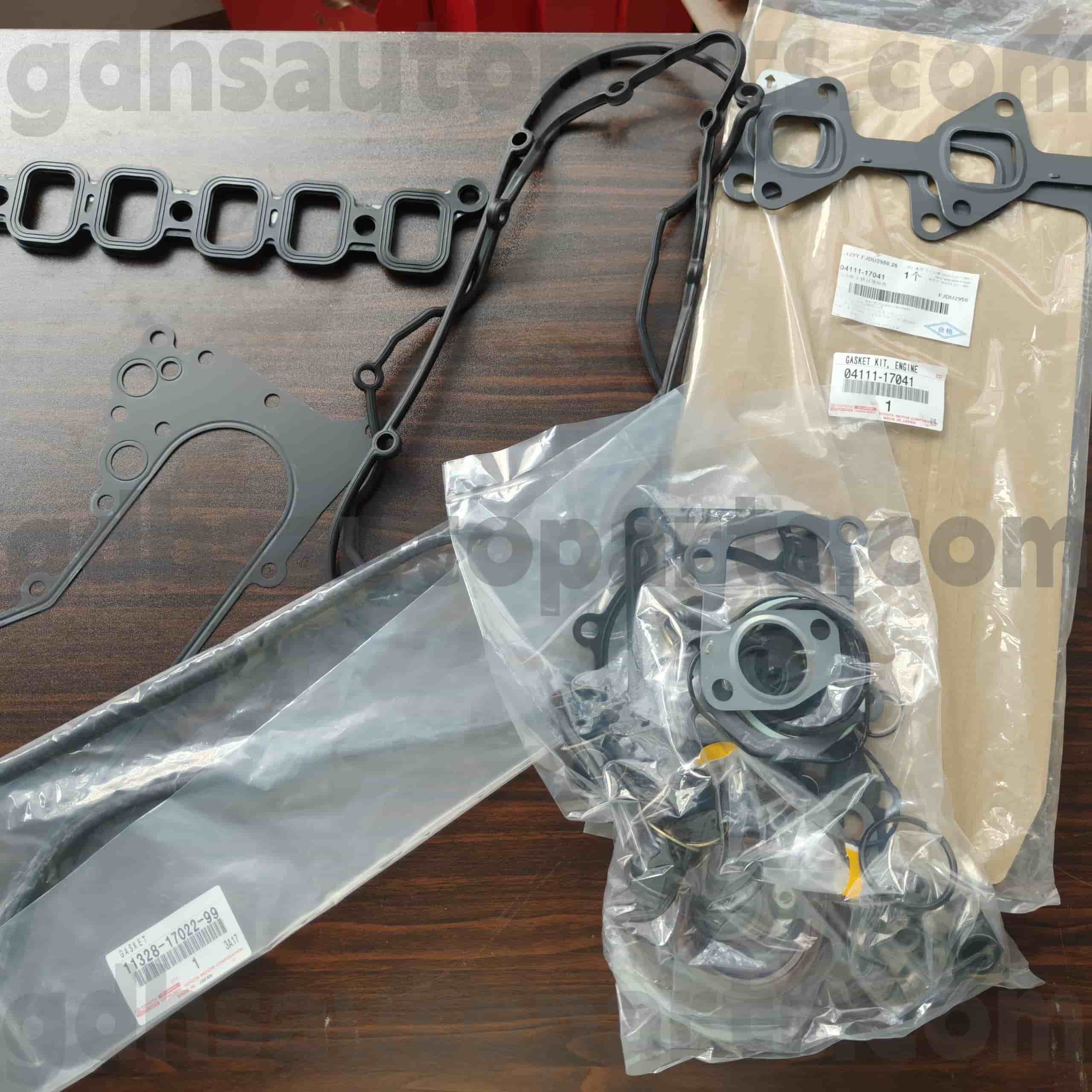 04111-17041 Toyota Kit di revisione del motore delle parti autentiche per Land Cruiser, Baster, Land Cruiser Van