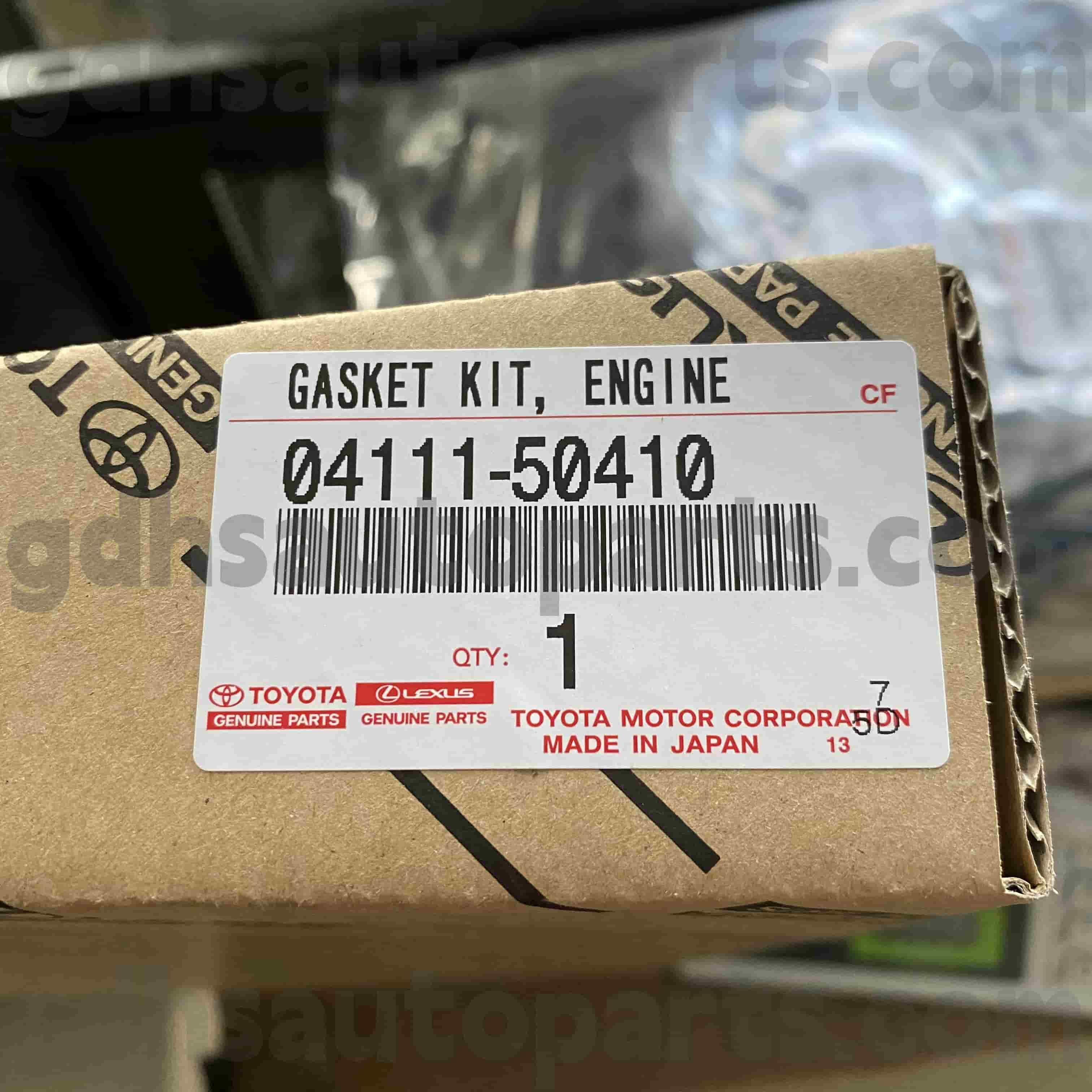 04111-50410 Toyota Kit di revisione del motore delle parti autentiche per Land Cruiser