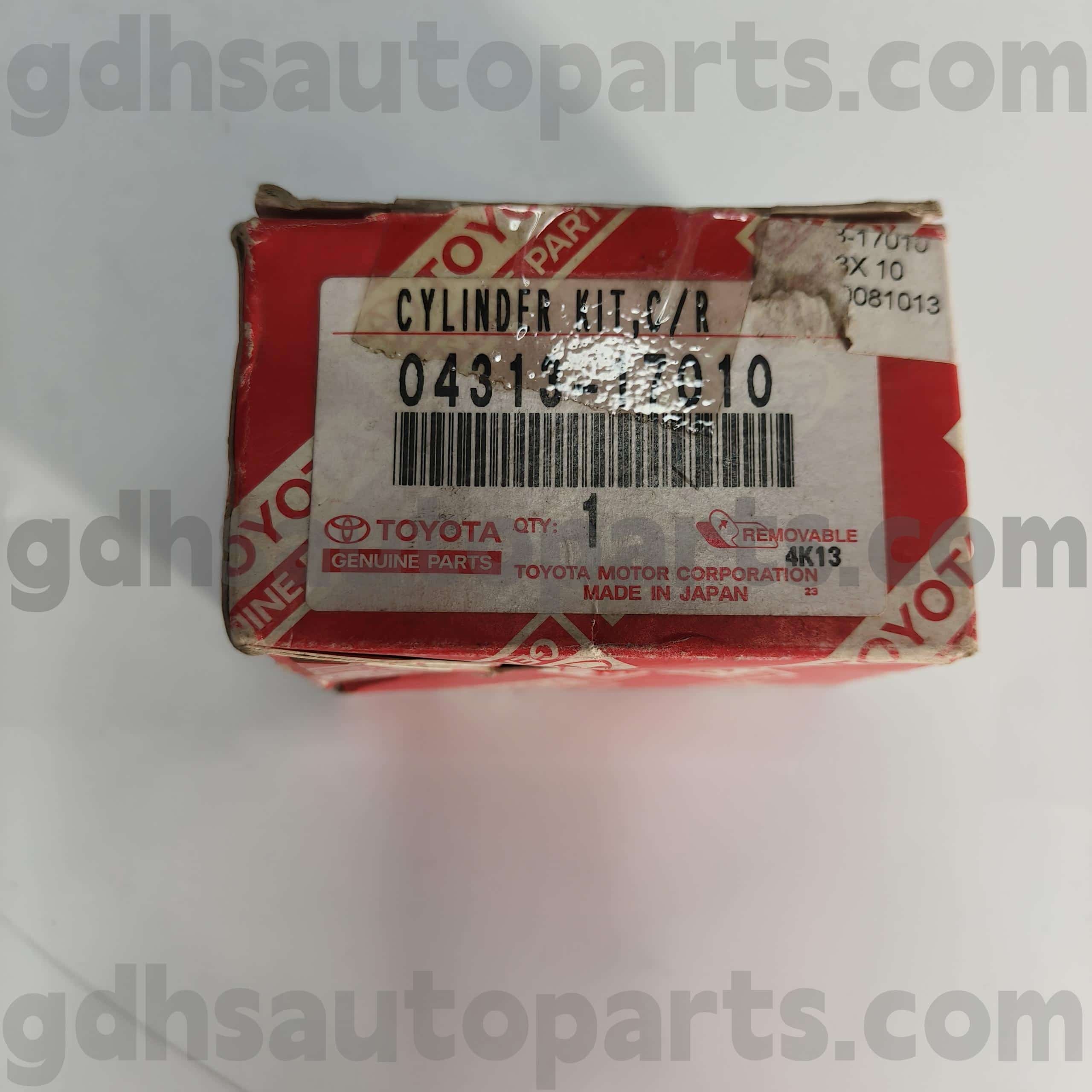 04313-17010 Toyota Kit di riparazione del cilindro slave di ricambi Toyota per Camry (Nap) Chassis n. CDE120