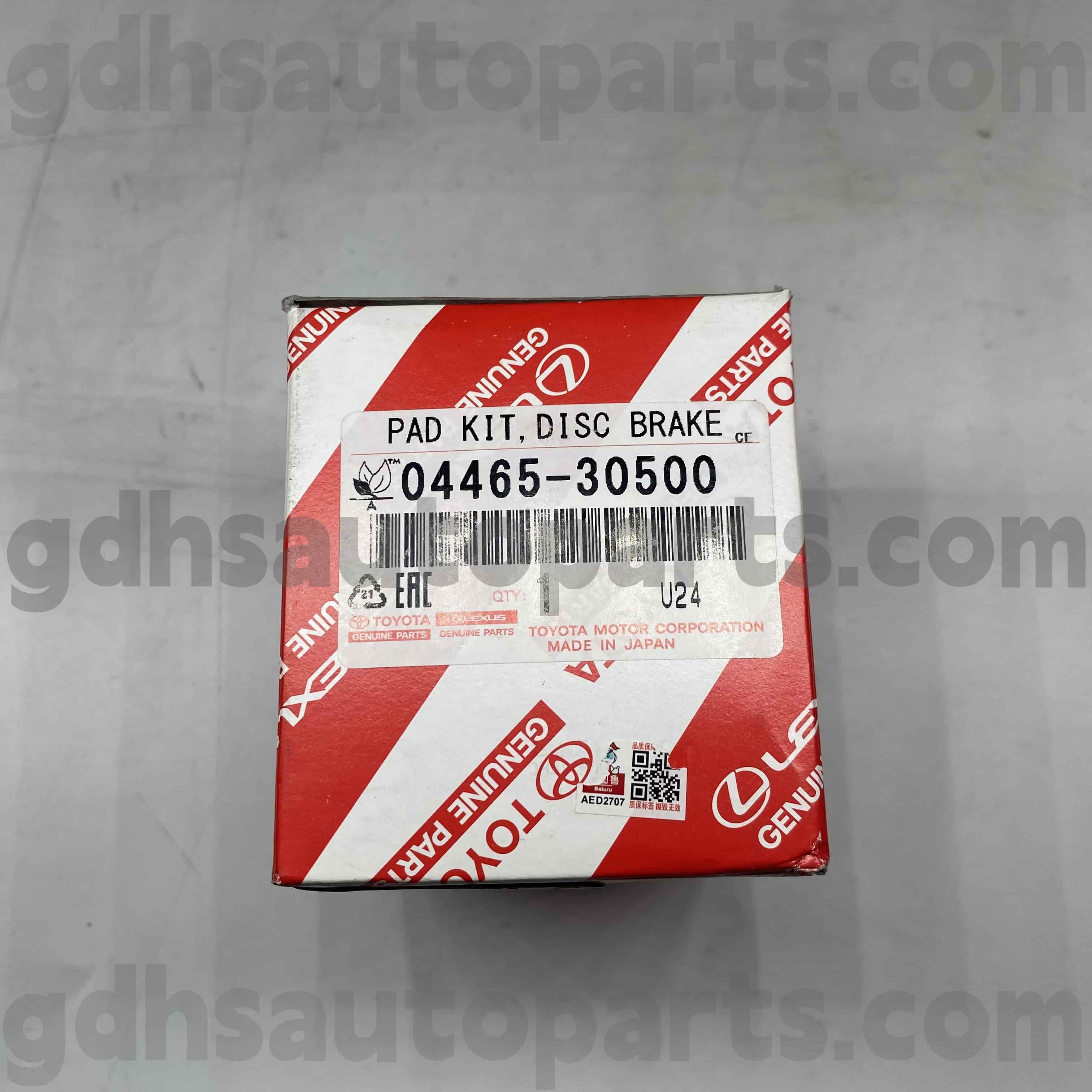 04465-30500 Toyota Parti autentiche Fredi anteriori per Lexus IS250C/350C, Serie GS N. GRS190