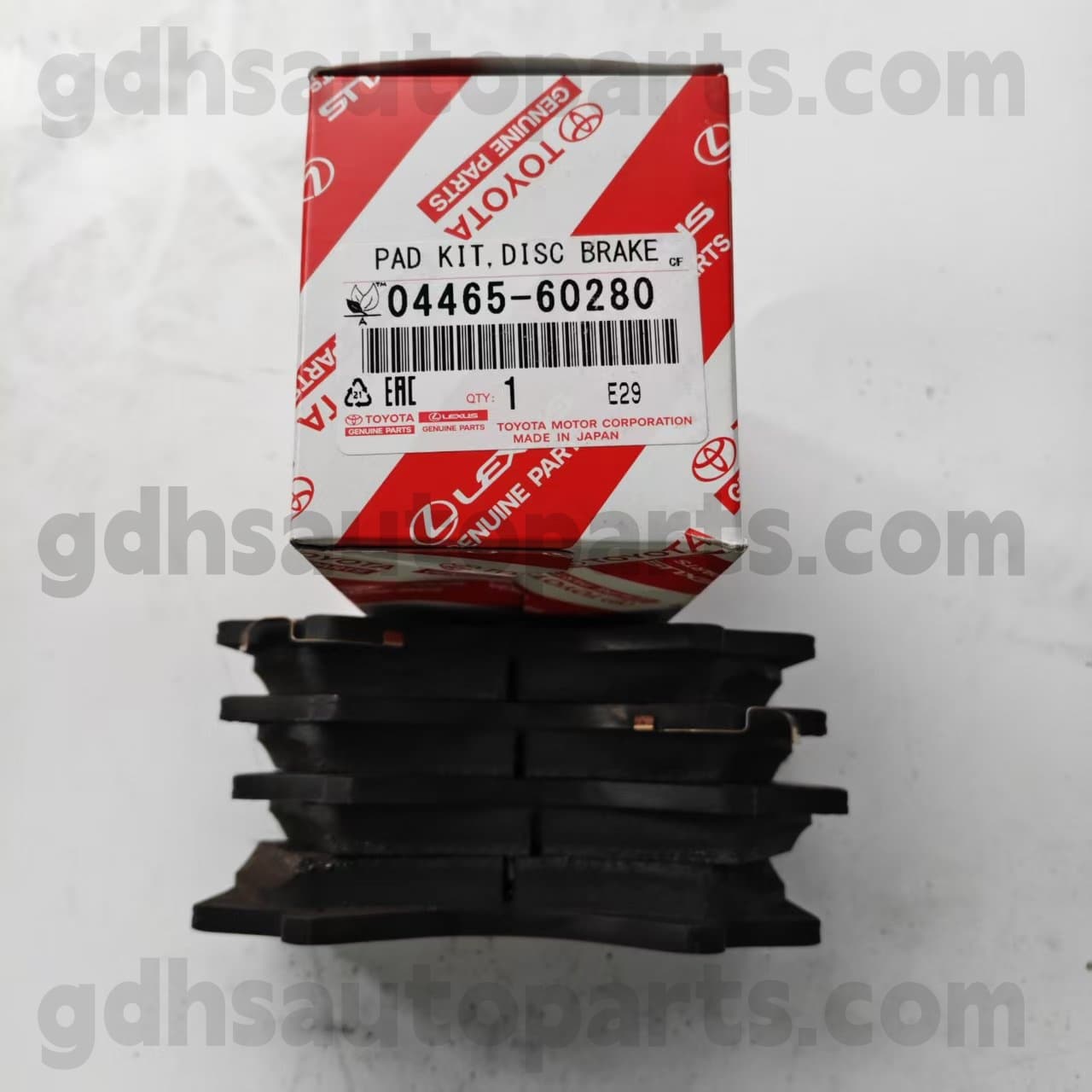 04465-60280 Toyota Parti autentiche Freno anteriore per Land Cruiser 、 LX450D/460/570 Chassis n. Uzj200