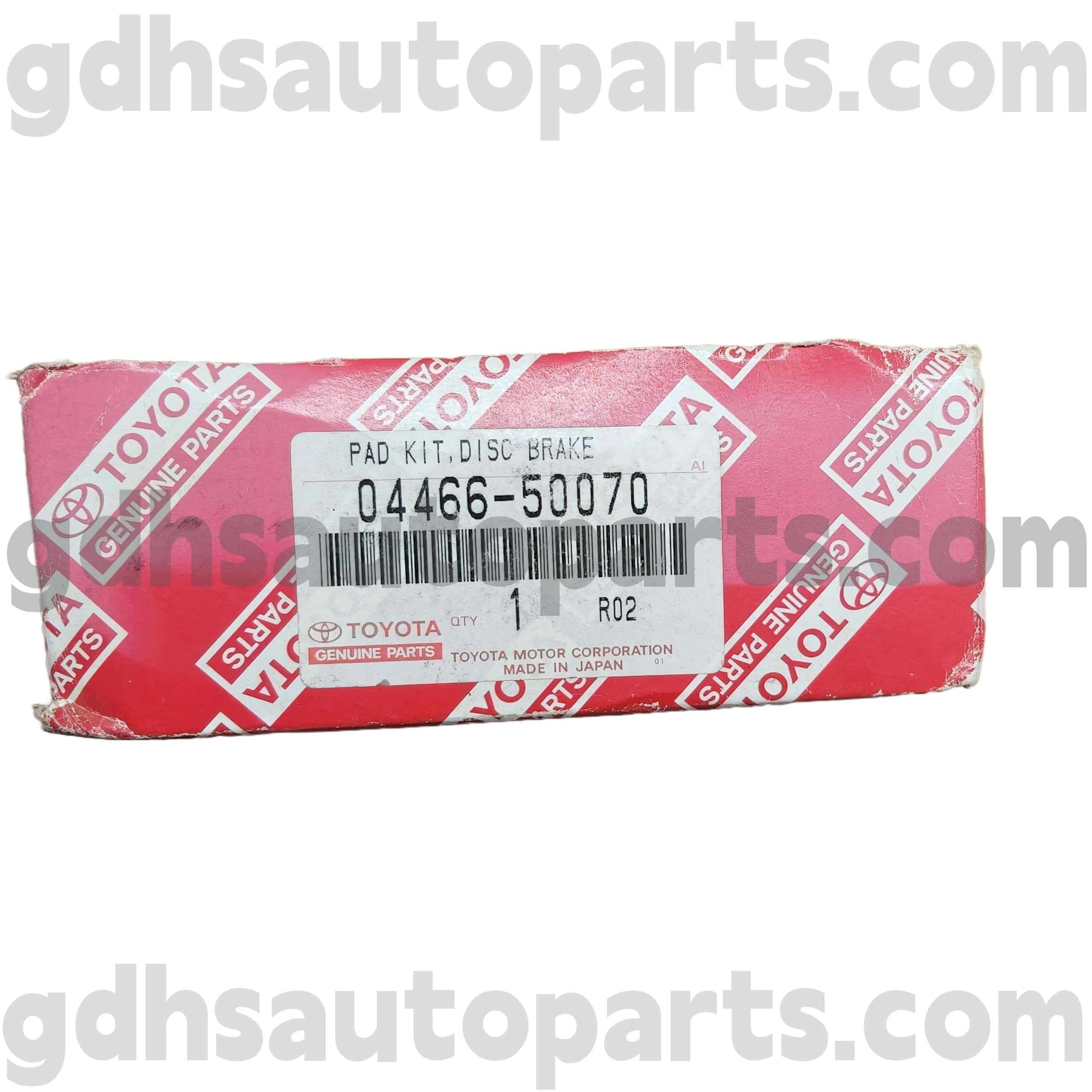 04466-50070 TOYOTA PATTI SOGGIORI PASSORE PER FRACHI PER LEXUS LS400 NO. UCF10 -9208