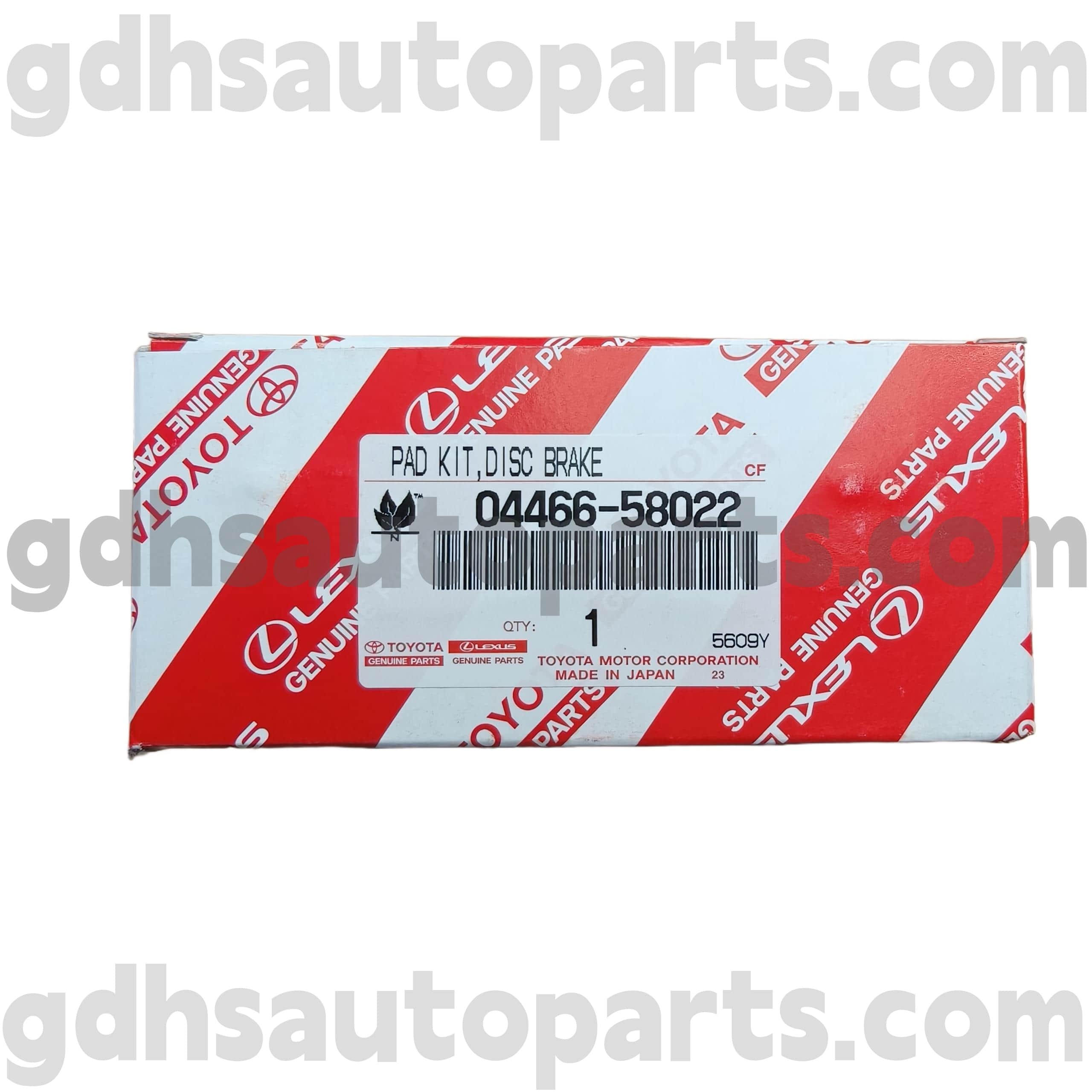 04466-58022 TOYOTA PAPI GENUI ALIMENTALE PASSIONI PER FRENO PER LEAGGIO PER STALLO ALPHARD/VELLFIRE/HV NO. GGH30