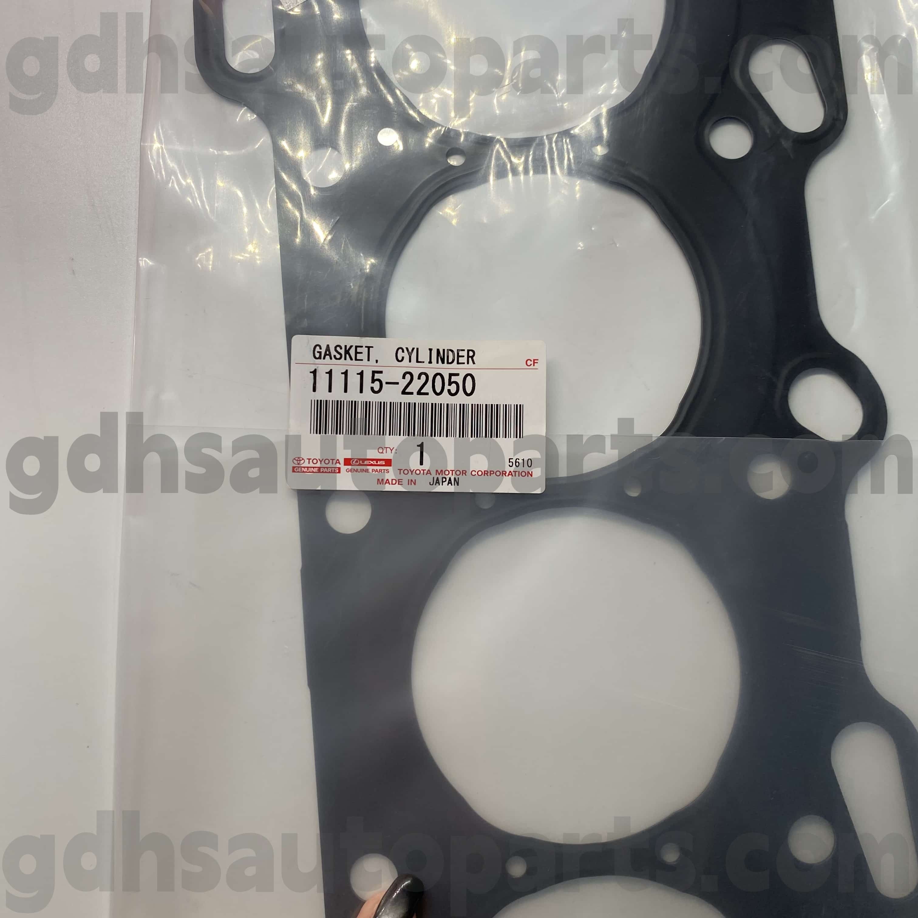11115-22050 Toyota Parti autentici Coperchio Cilindro Anello di gomma per Celica, telaio corolla n. 3zzfe, 4zzfe..zze12#.