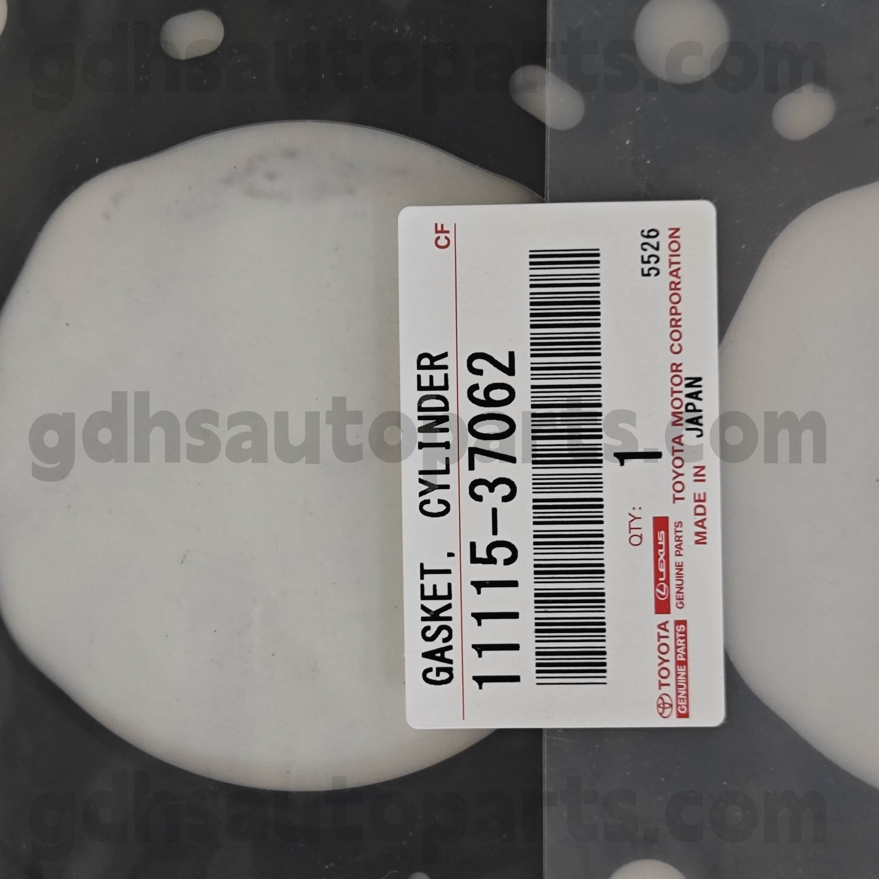 11115-37062 Toyota Parti autentica Gassa di guarnizione testata per corolla 、 C-HR