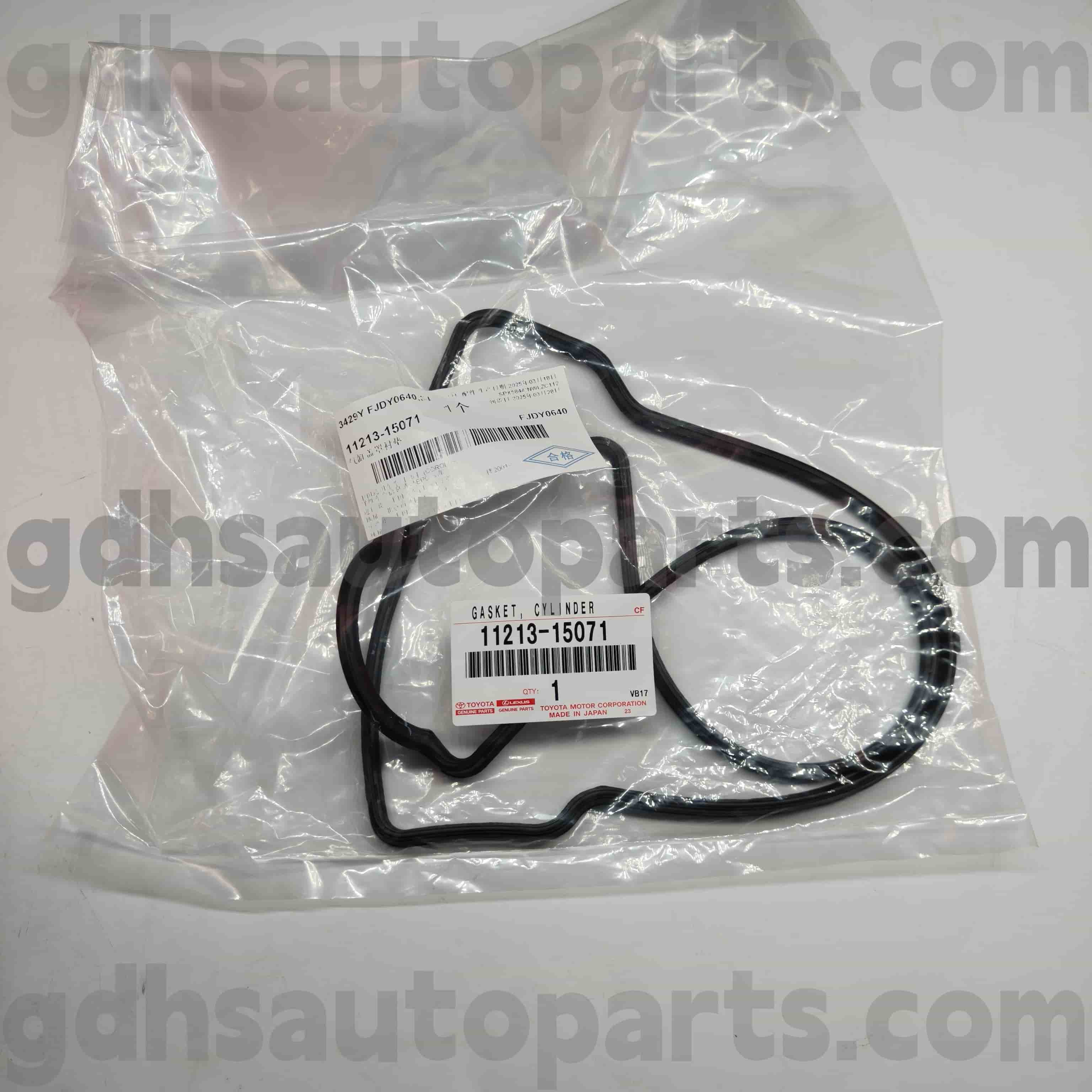 11213-15071 Toyota Parti autentici Coperchio Valve Rubbo per corolla, Celica, Soluna Chassis n. AE10# 11# AL50