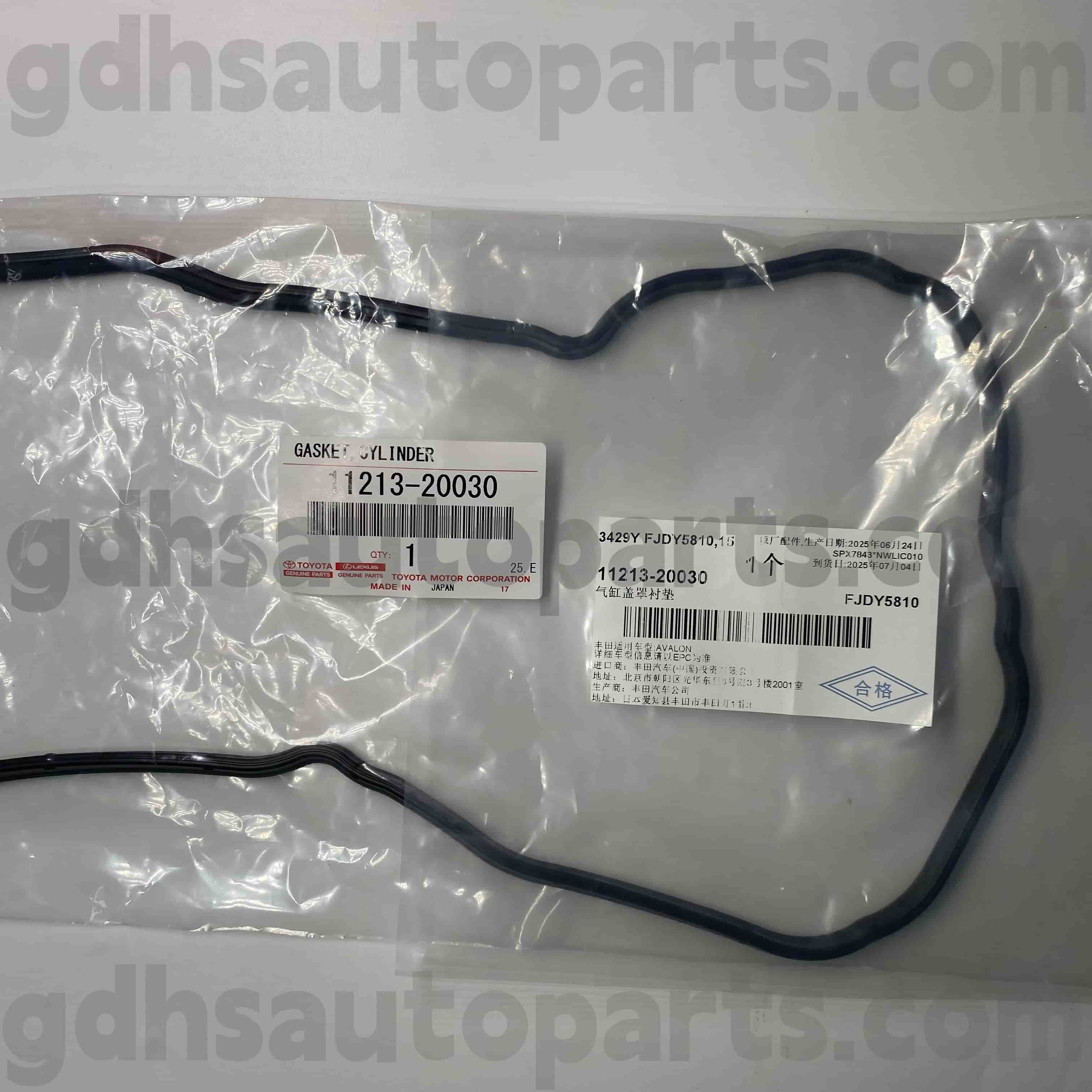 11213-20030 PARTI VOLINE Toyota Anello di gomma della valvola destra per Kluger HV, Harrier, Lexus ES300/330 Chassis n. MCV30 MCU35 MNH10