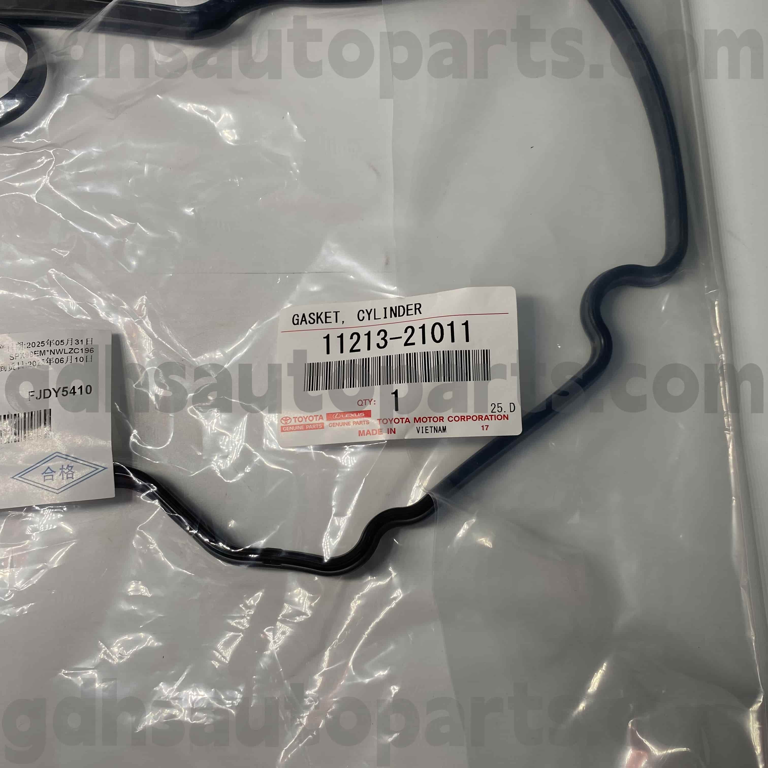 11213-21011 Toyota Parti autentici Coperchio Valvola Rubbo per Corolla Spacio, Prius, Yaris Chassis n. NHW20 NCP90 92