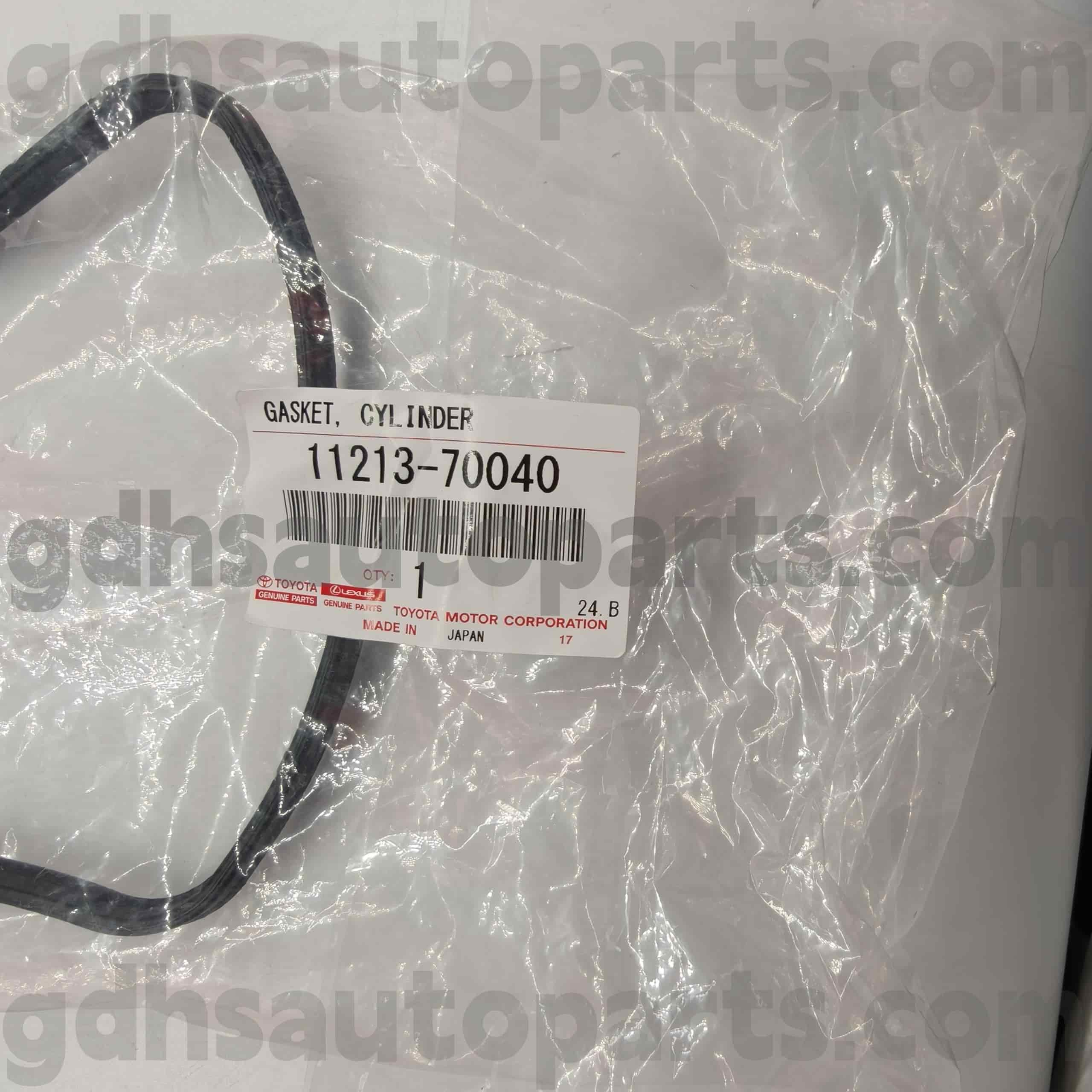 11213-70040 Guarnizione coperchio valvola ricambi originali Toyota per telaio CRESTA, CHASER, CROWN NO.1GFE GXE10