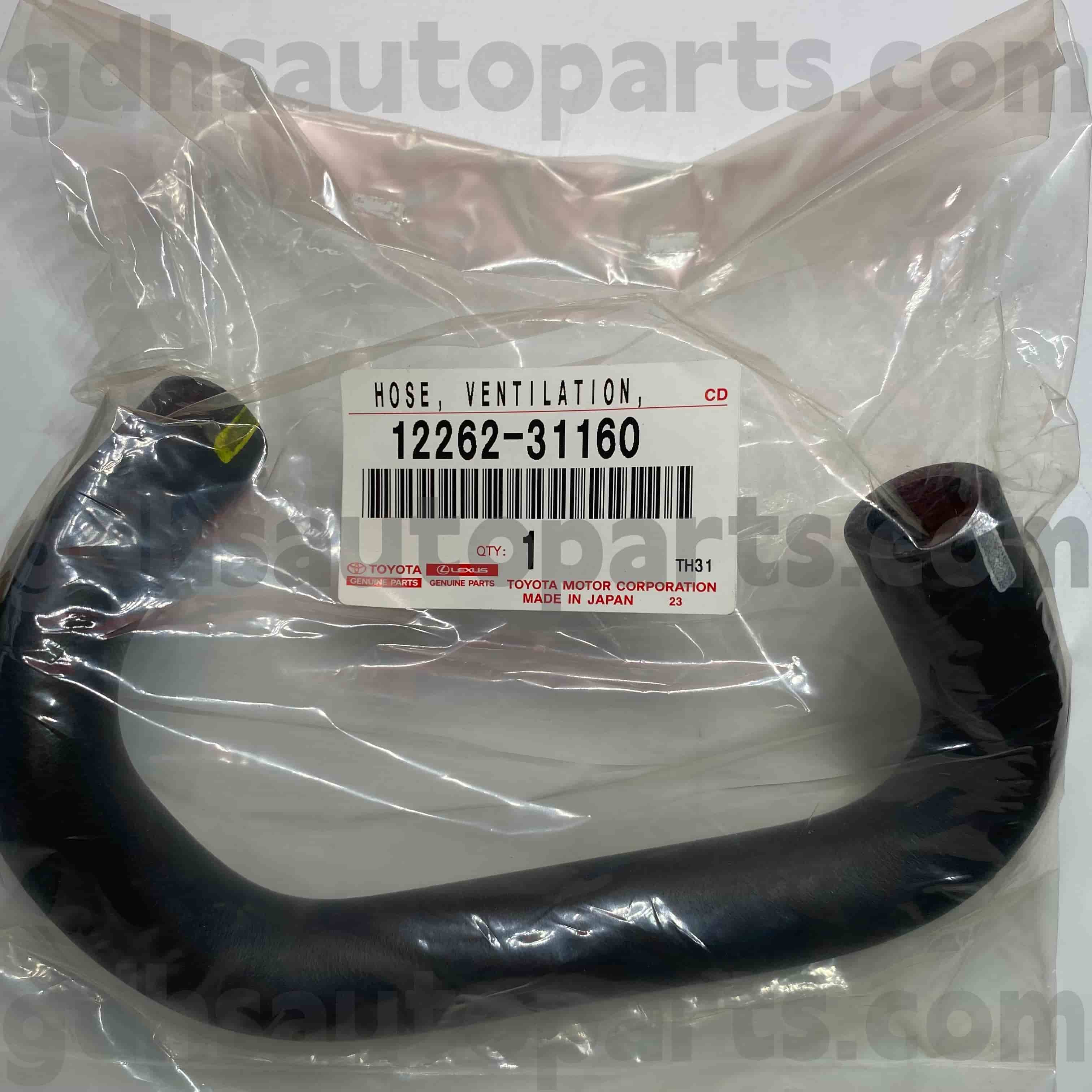 12262-31160 Tubo di scarico originale Toyota per telaio LAND CRUISER NO.GRJ200