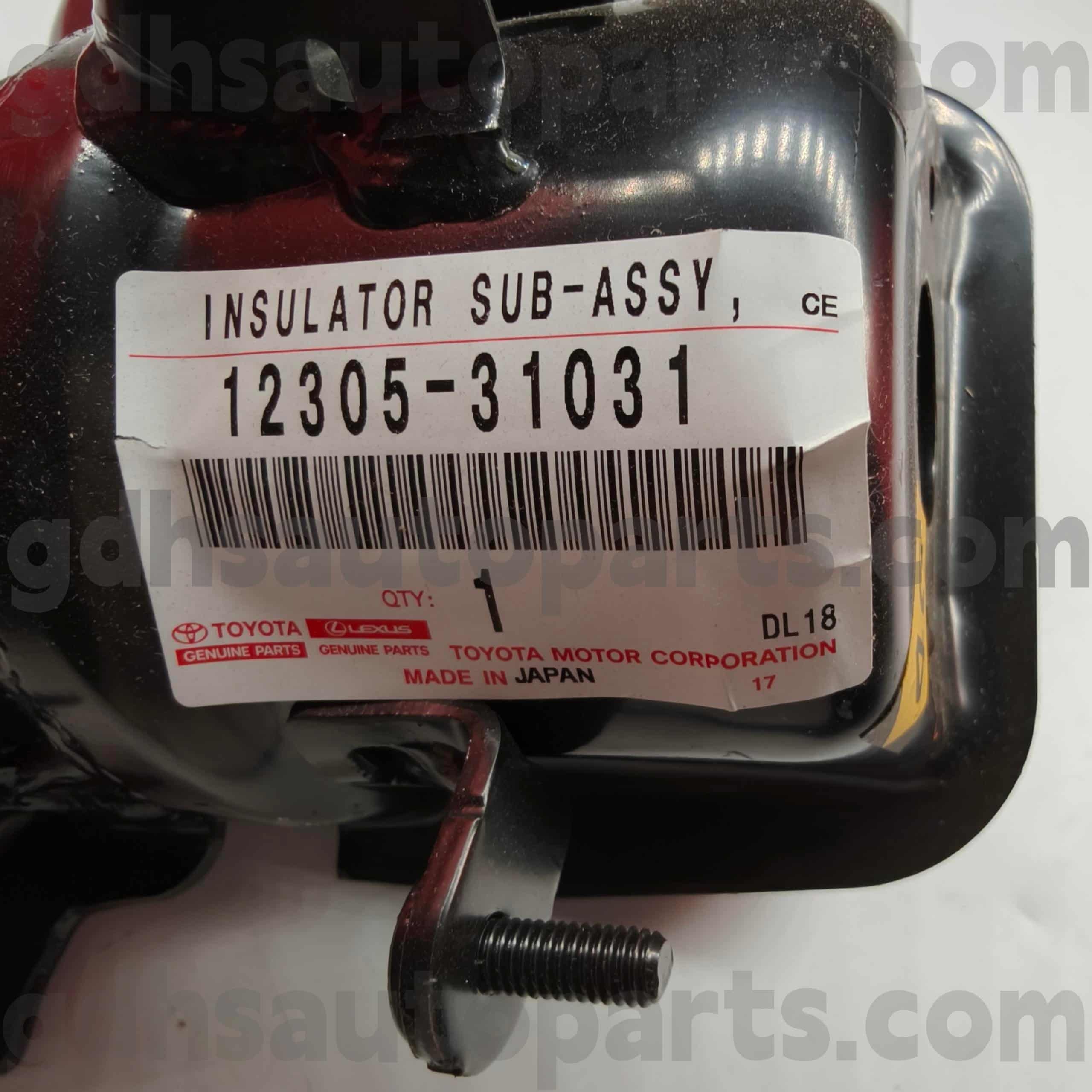 12305-31031 Supporto motore destro per ricambi originali Toyota per CAMRY/HYBRID, telaio RAV4