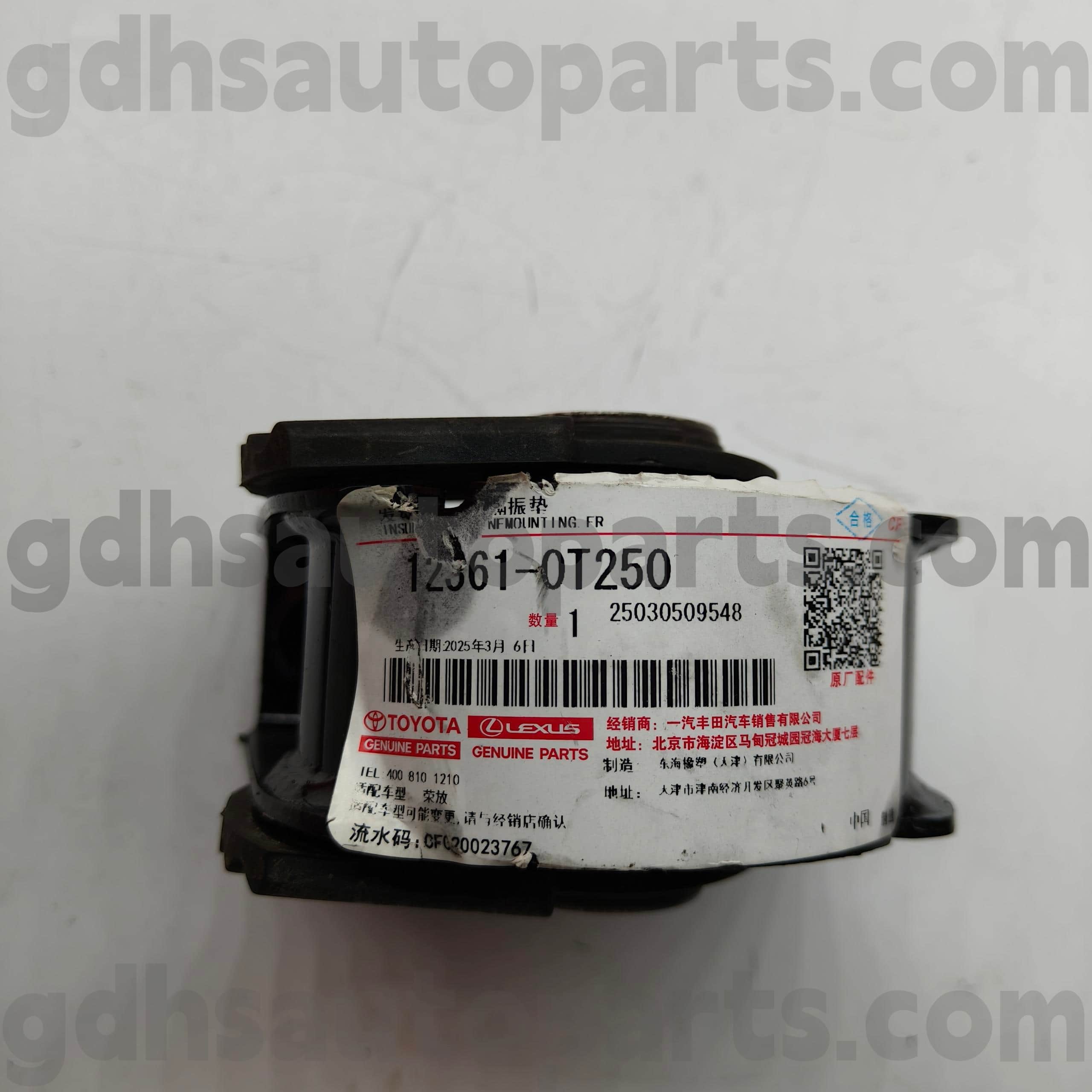 supporto di motore anteriore delle parti originali Toyota 12361-0T250 per il telaio RAV4 NO.ZSA4#