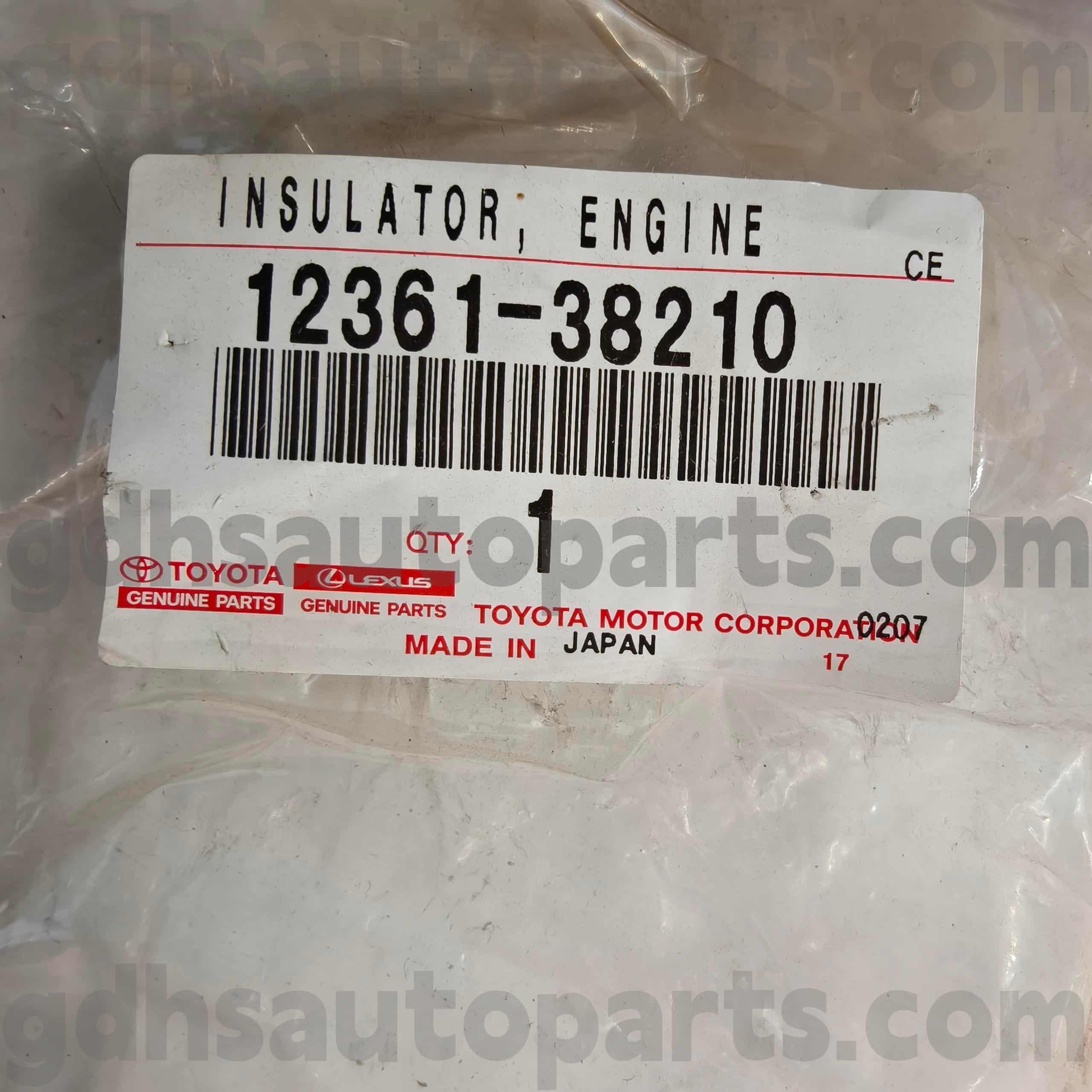 supporto di motore anteriore delle parti originali Toyota 12361-38210 per il telaio NO.1URFSE USF45 46 di LEXUS LS460/460L