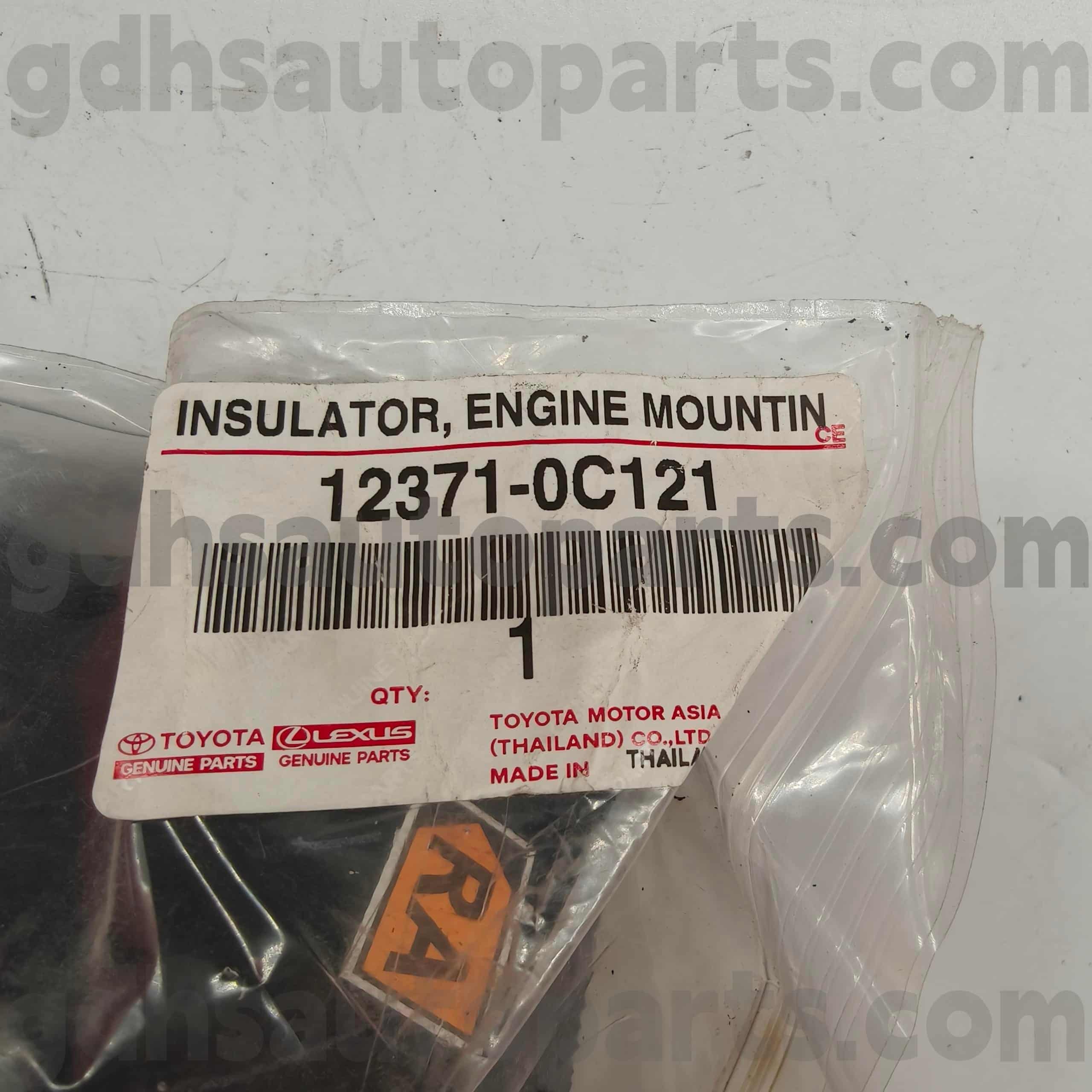 12371-0C121 Collegamento del cambio ricambi originali Toyota per telaio NO.2TRFE..TGN26..4FC