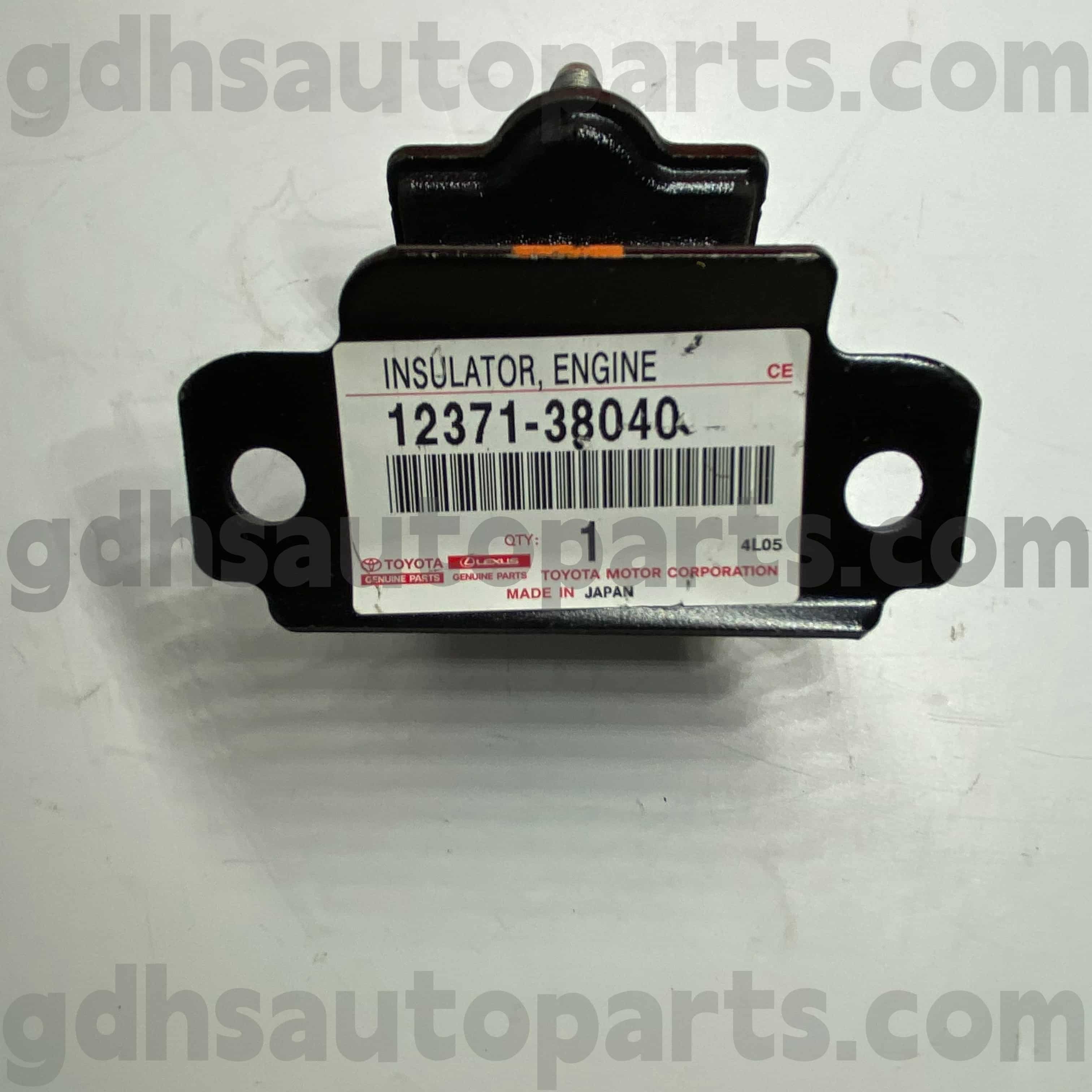 12371-38040 Supporto trasmissione ricambi originali Toyota per telaio LEXUS LS600H/600HL NO.2URFSE UVF4#