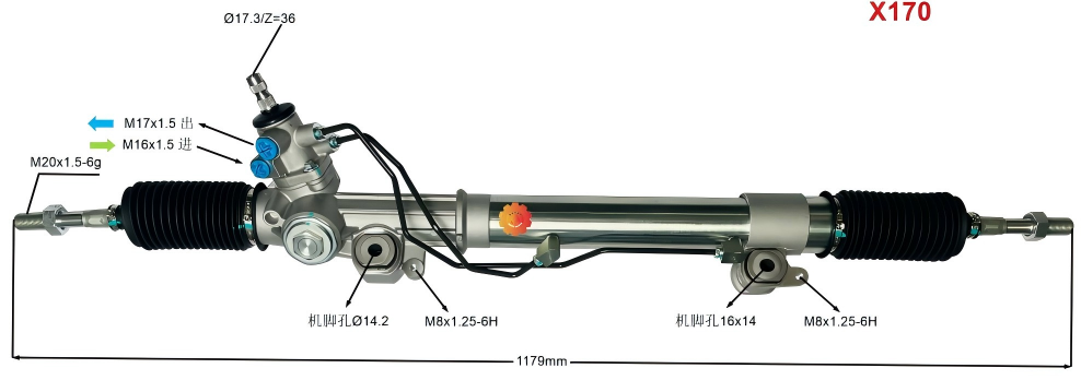 44250-60090 Sterzo automobilistico