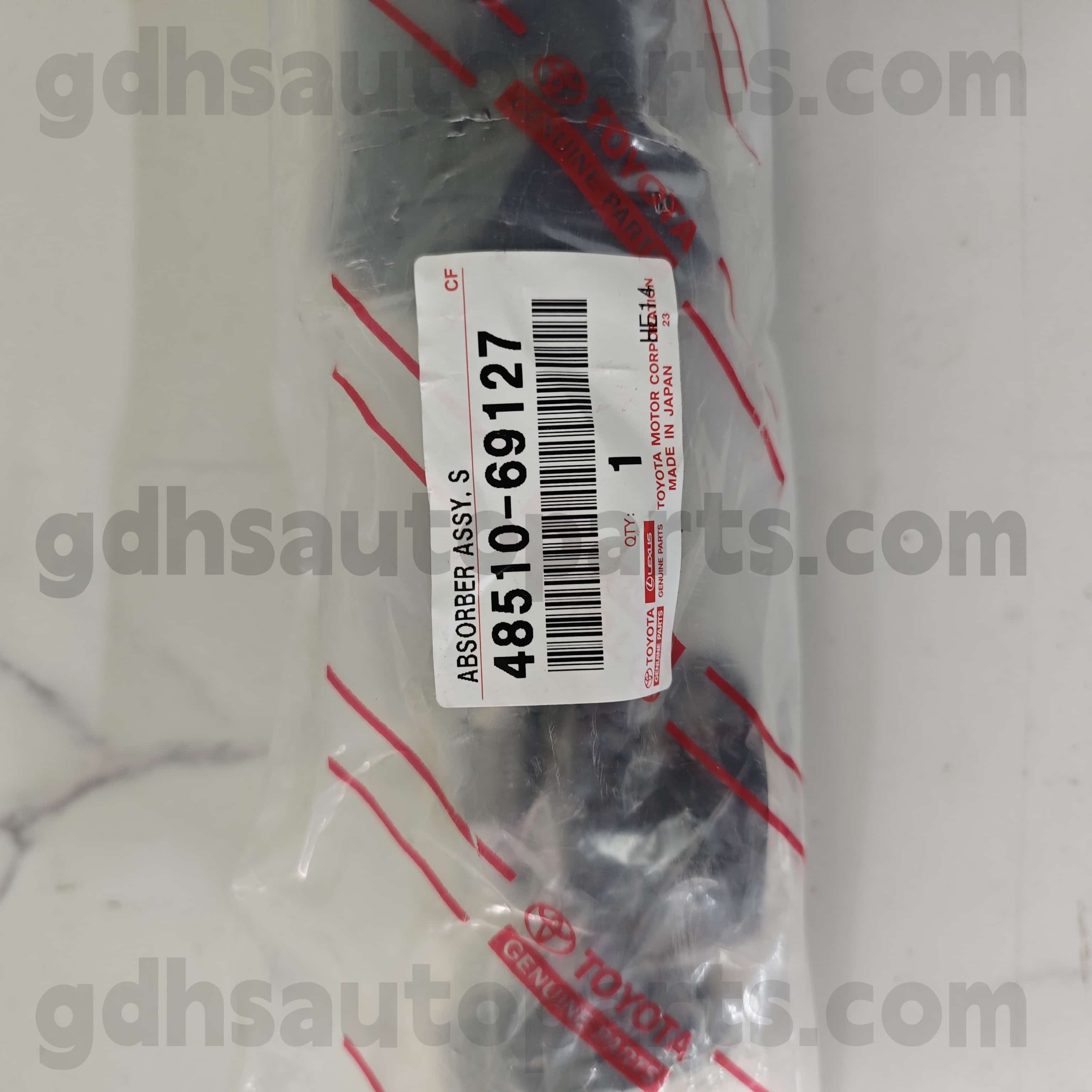 48510-69127 Parti autentiche Toyota Assemblea del montante anteriore destro per Land Cruiser 、 Land Cruiser 100 、 Lexus LX470 Chassis n. HDJ101, UZJ100