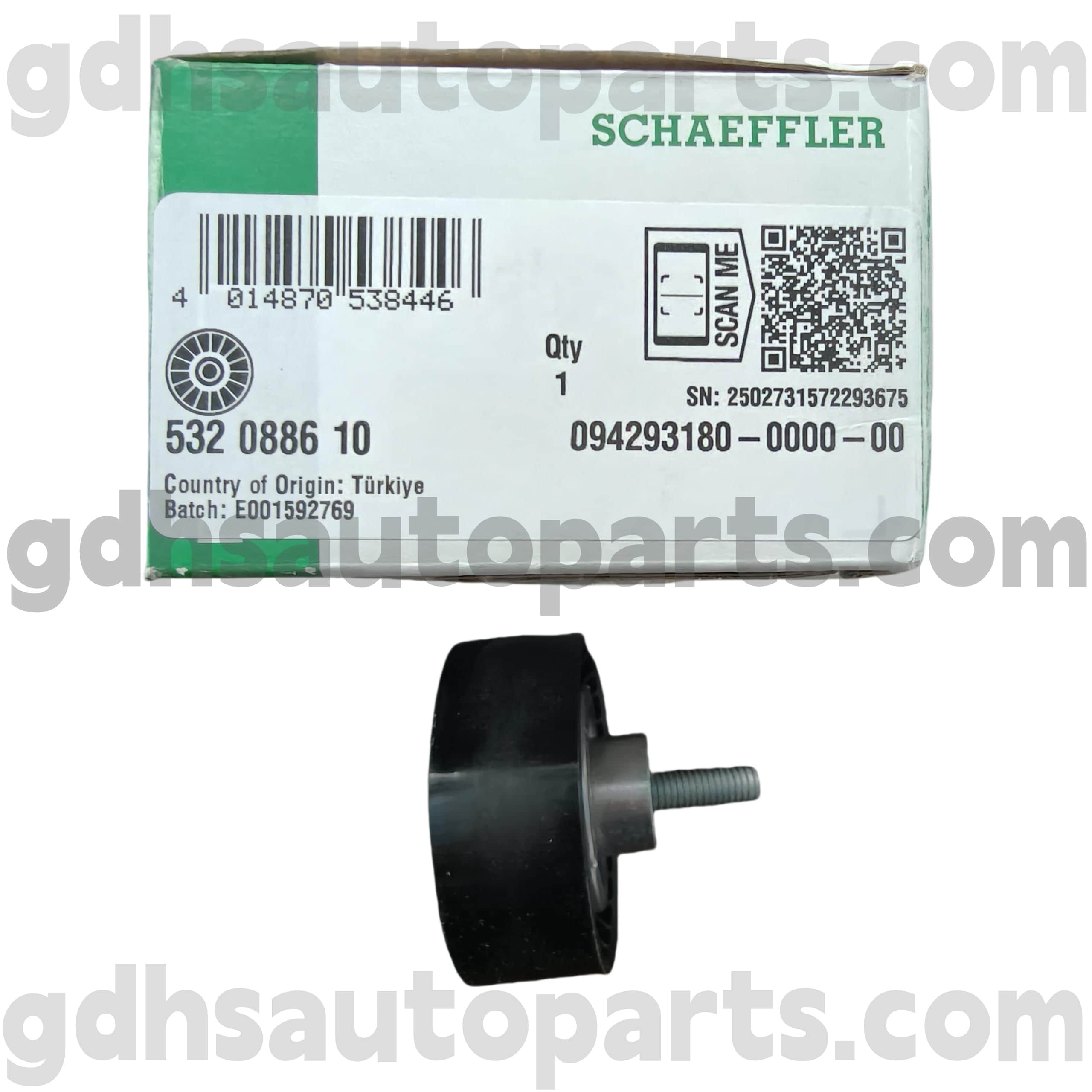 5320886100 SCHAEFFLER INA Timing Belt Pulley per Range Rover, Range Rover Sport, Land Rover Discovery 4 OE No.lr073726