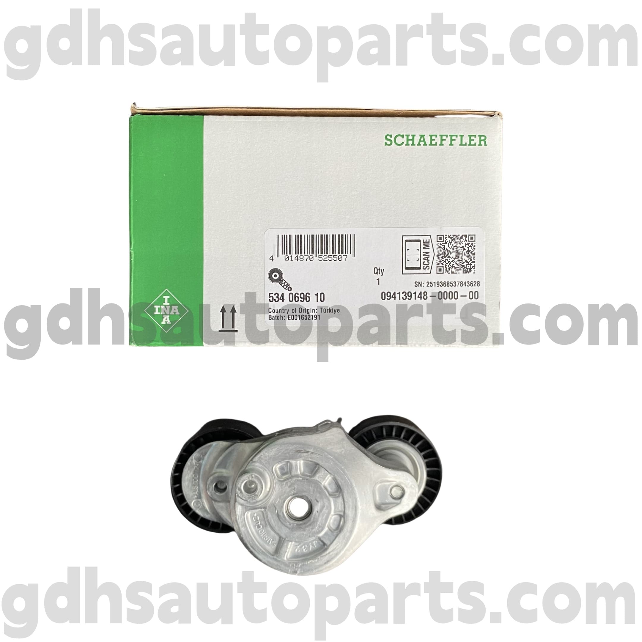 5340696100 SCHAEFFLER INA Timing Belt Pulley per Range Rover Evoque, Discovery Sport, Land Rover Discovery 4 OE No.lr14017