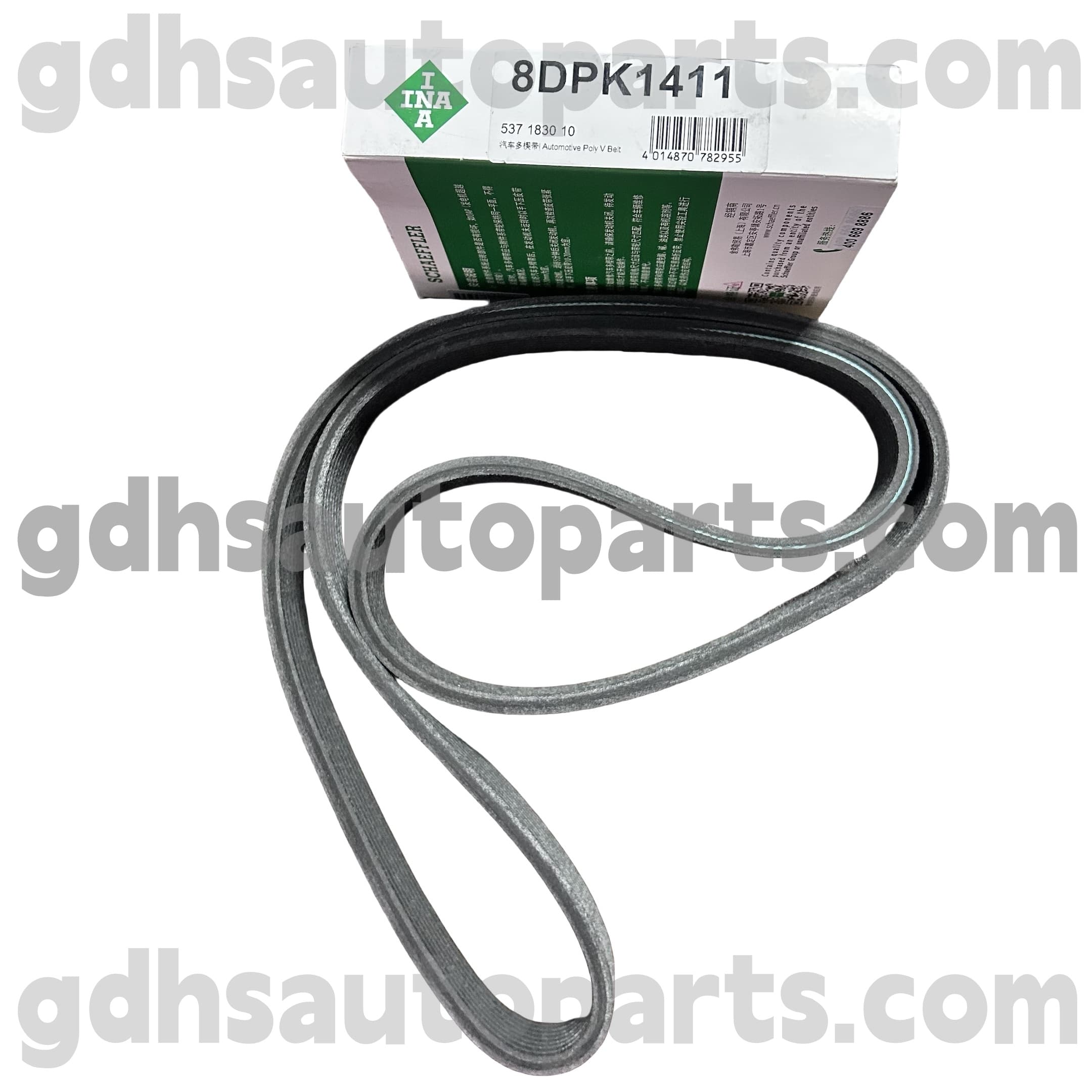 5371830100 Schaeffler Ina Supercharger Drive Belt per Jaguar XJ, Jaguar XF, Jaguar XE, Jaguar XK, F-Type, F-Pace OE NO. C2D39175