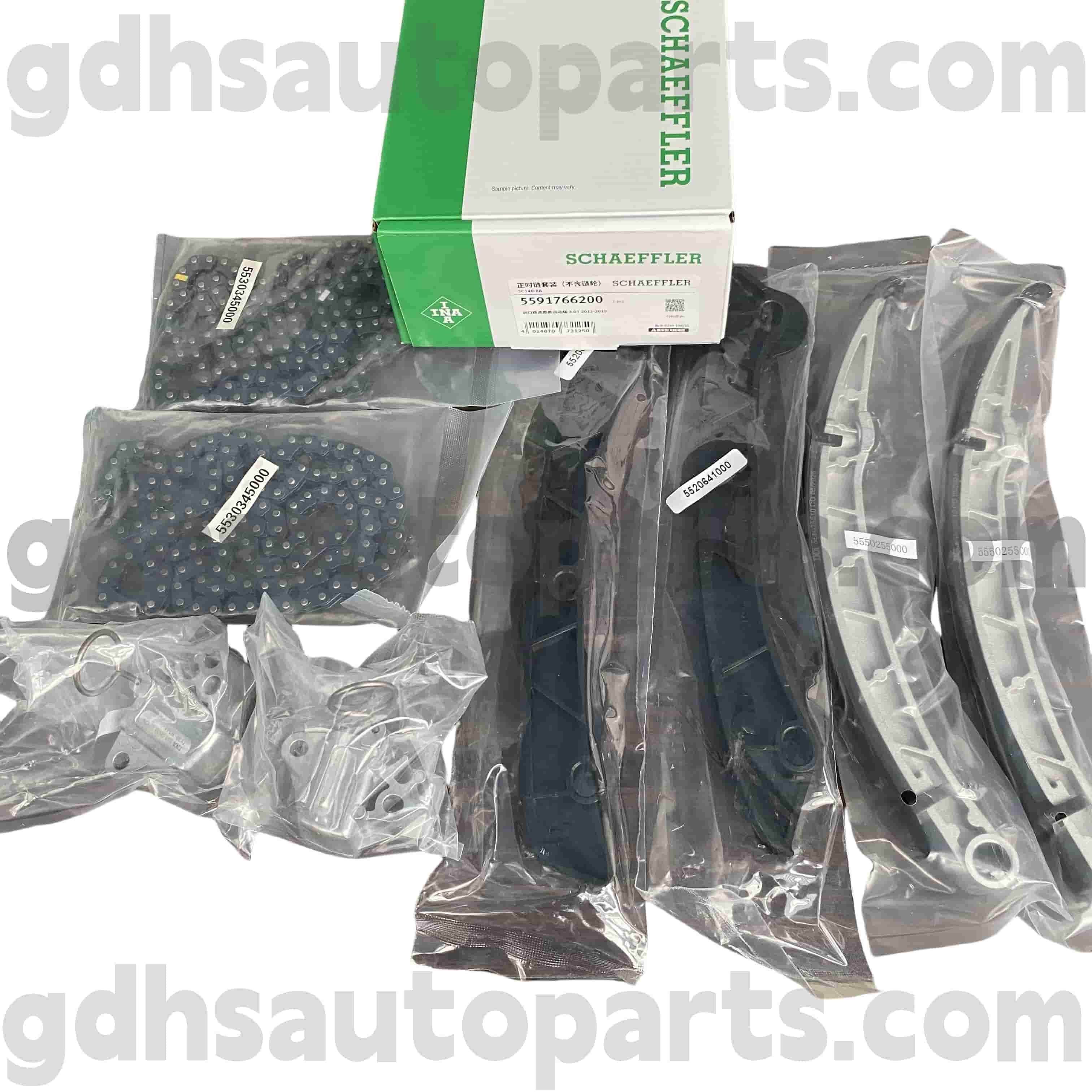 5591766200 Tenditore di cinghia di trasmissione SCHAEFFLER INA per Range Rover, Range Rover Sport, Range Rover Evoque, Range Rover Velare OE No.lr095472