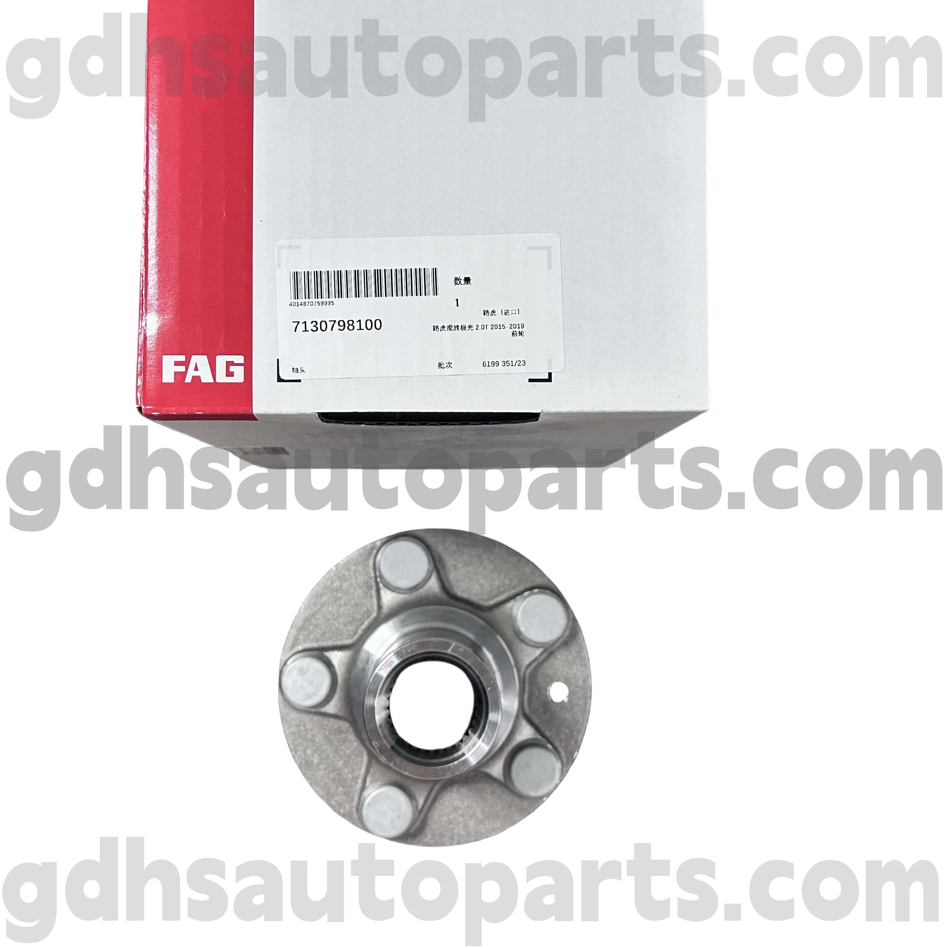 7130798100 SCHAEFFLER FAG Cuscinetto del mozzo della ruota anteriore destra per Range Rover Evoque, Discovery Sport OE NO. LR138237