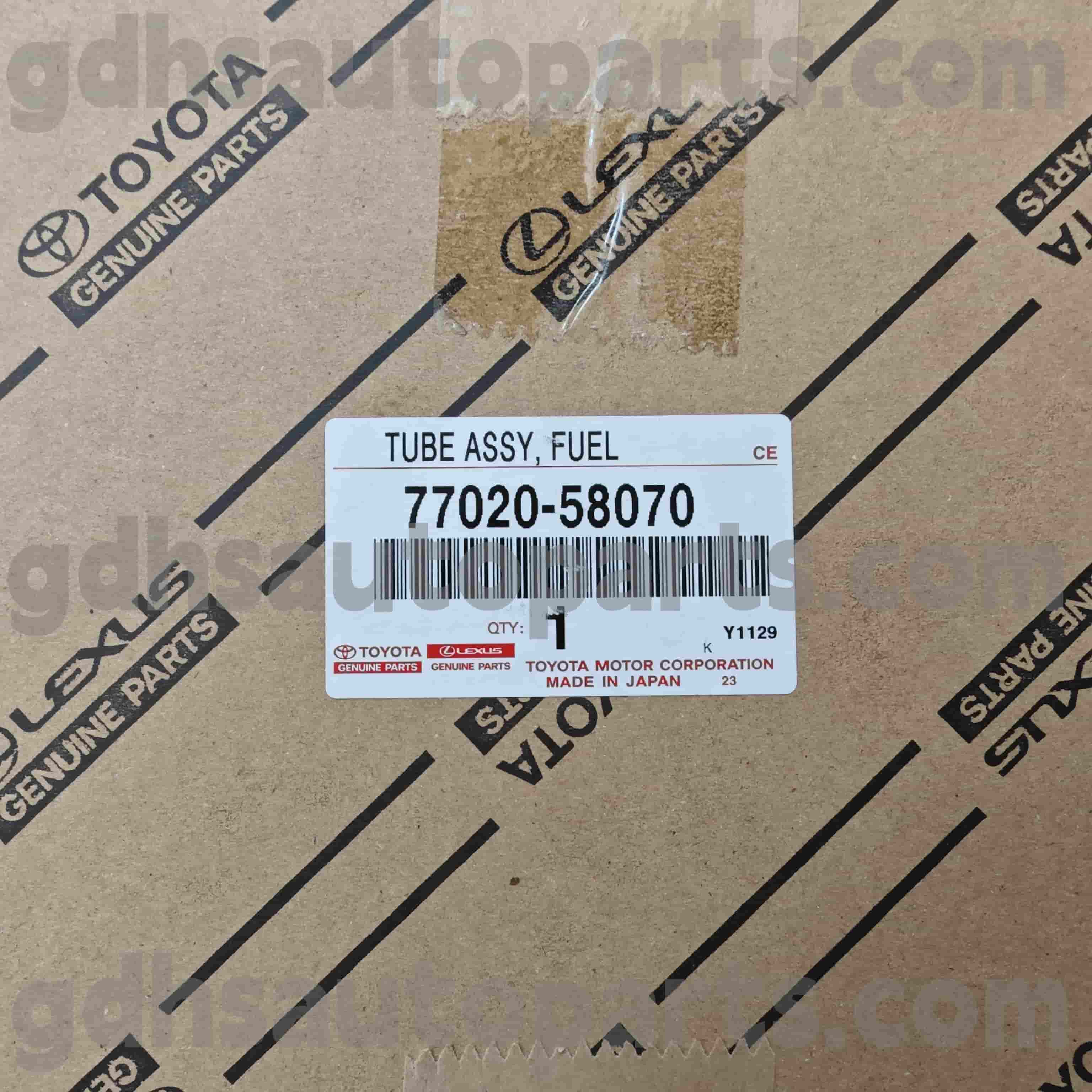 77020-58070 Toyota Pompa di carburante per parti autentica per Alphard/Vellfire 、 Lexus LM350/LM300H Chassis n. GGH30