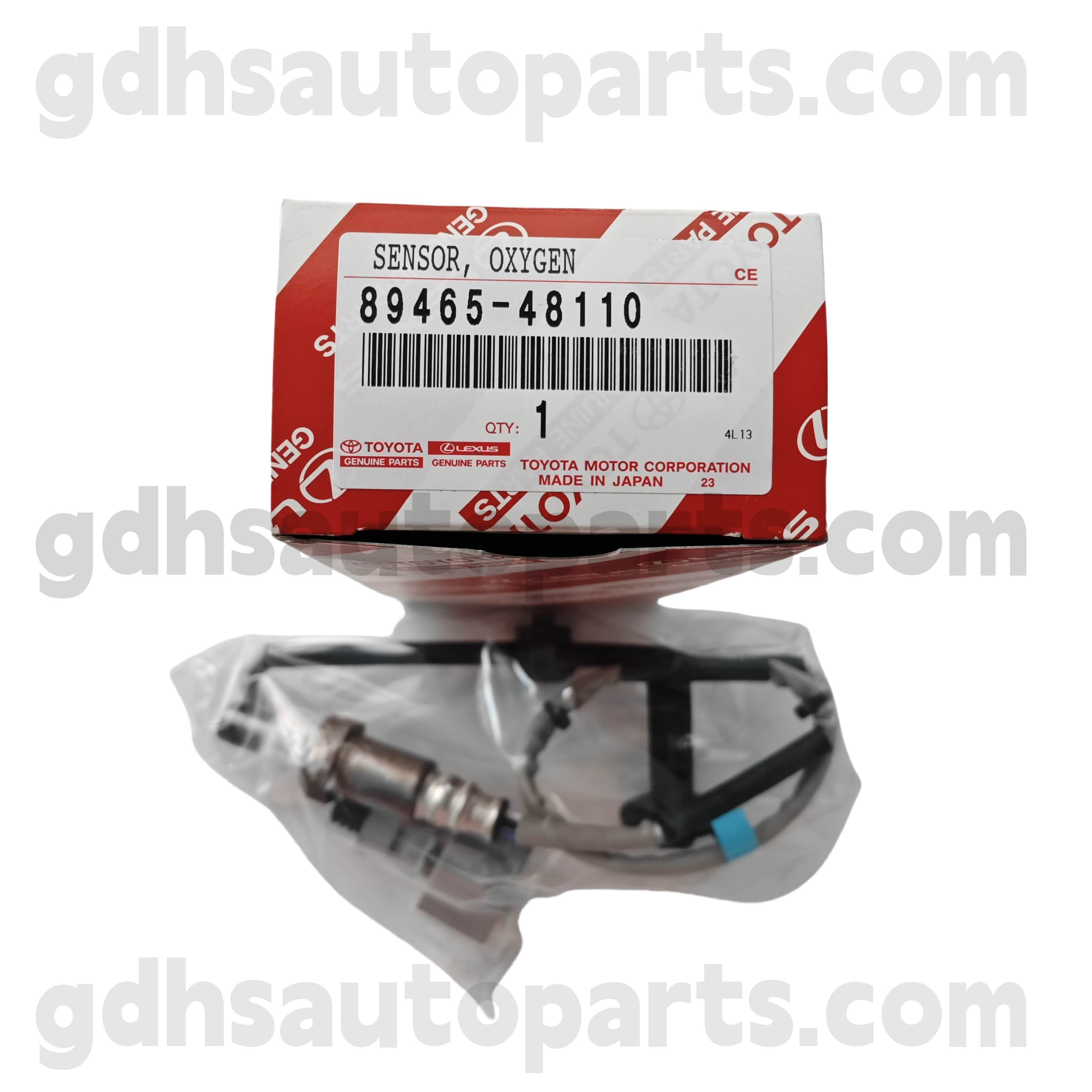 89465-48110 Toyota Parti autentiche Sensore di ossigeno posteriore per Harrier 、 Highlander 、 Lexus RX300/330/350 Chassis n. GSU4#
