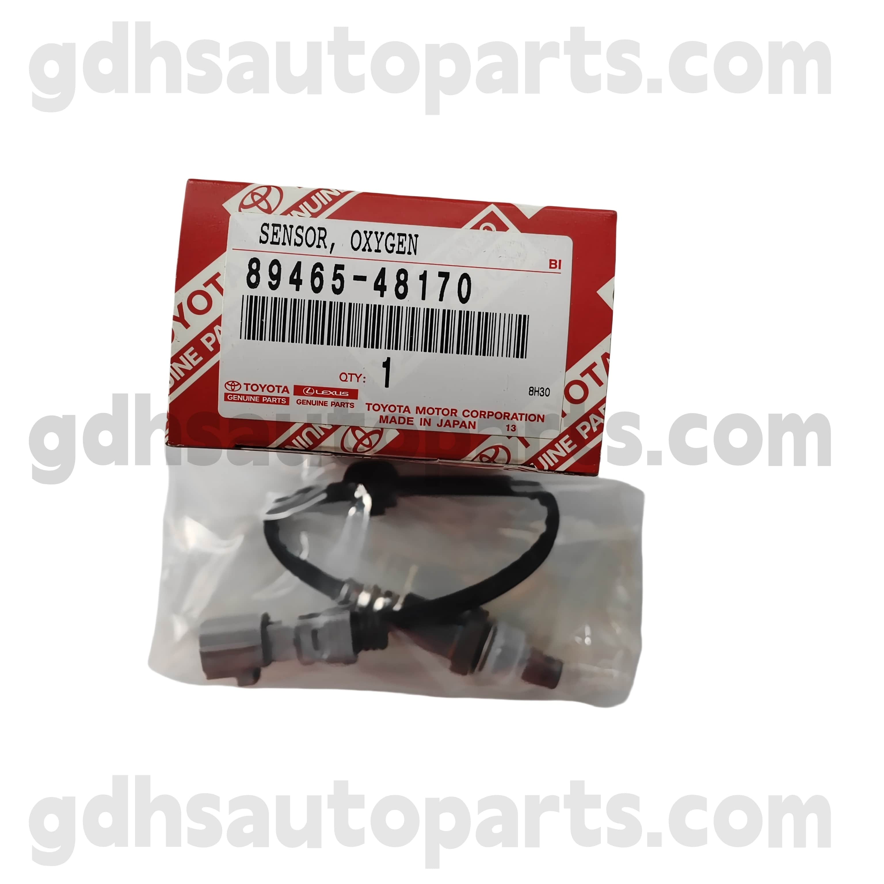 89465-48170 Toyota Parti autentiche Sensore di ossigeno posteriore per Harrier 、 Lexus RX300/330/350 、 Highlanderchassis n. MCU2#