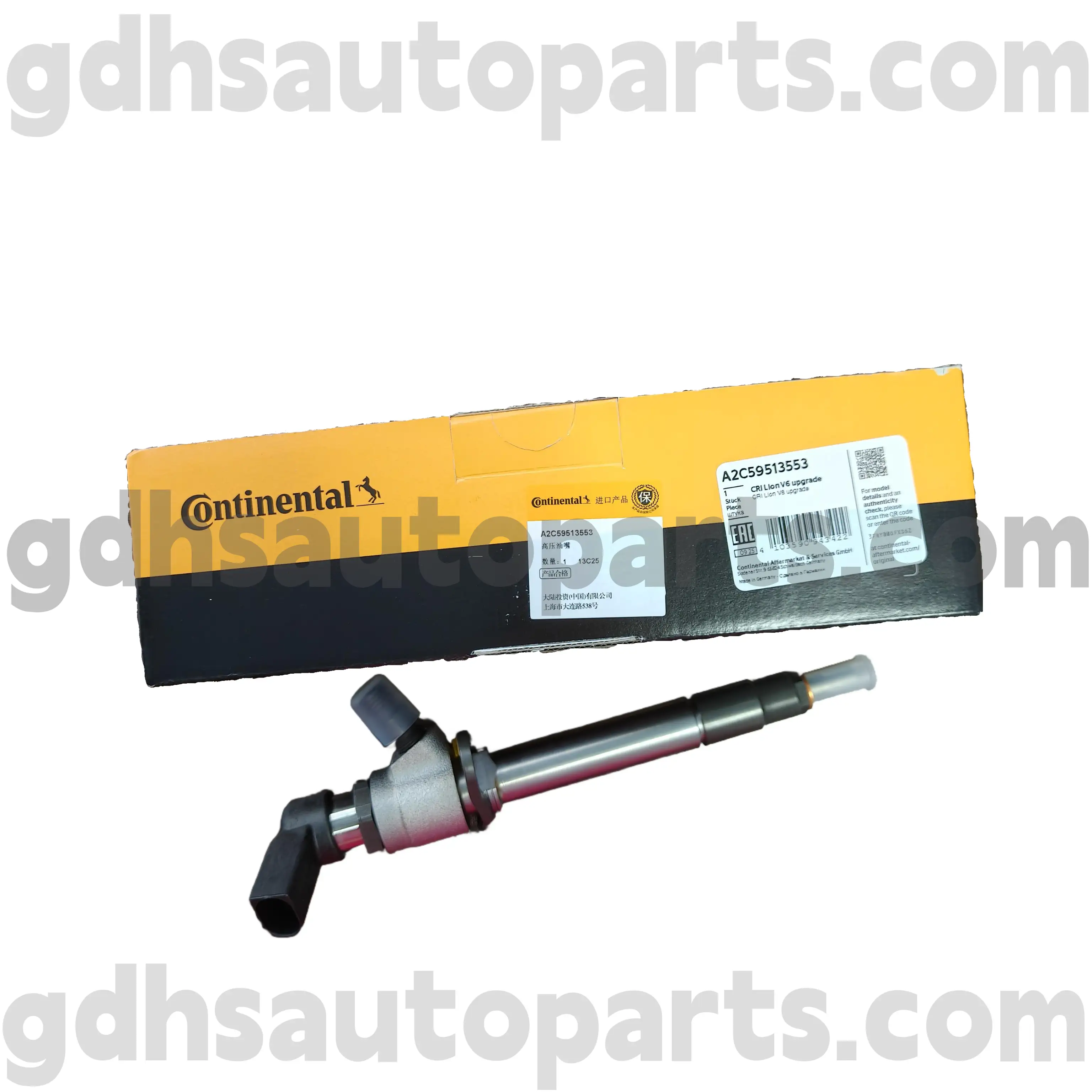 A2C59513553 Iniettore di carburante continentale per Range Rover Sport, Land Rover Discovery 4 OE NO. LR006496