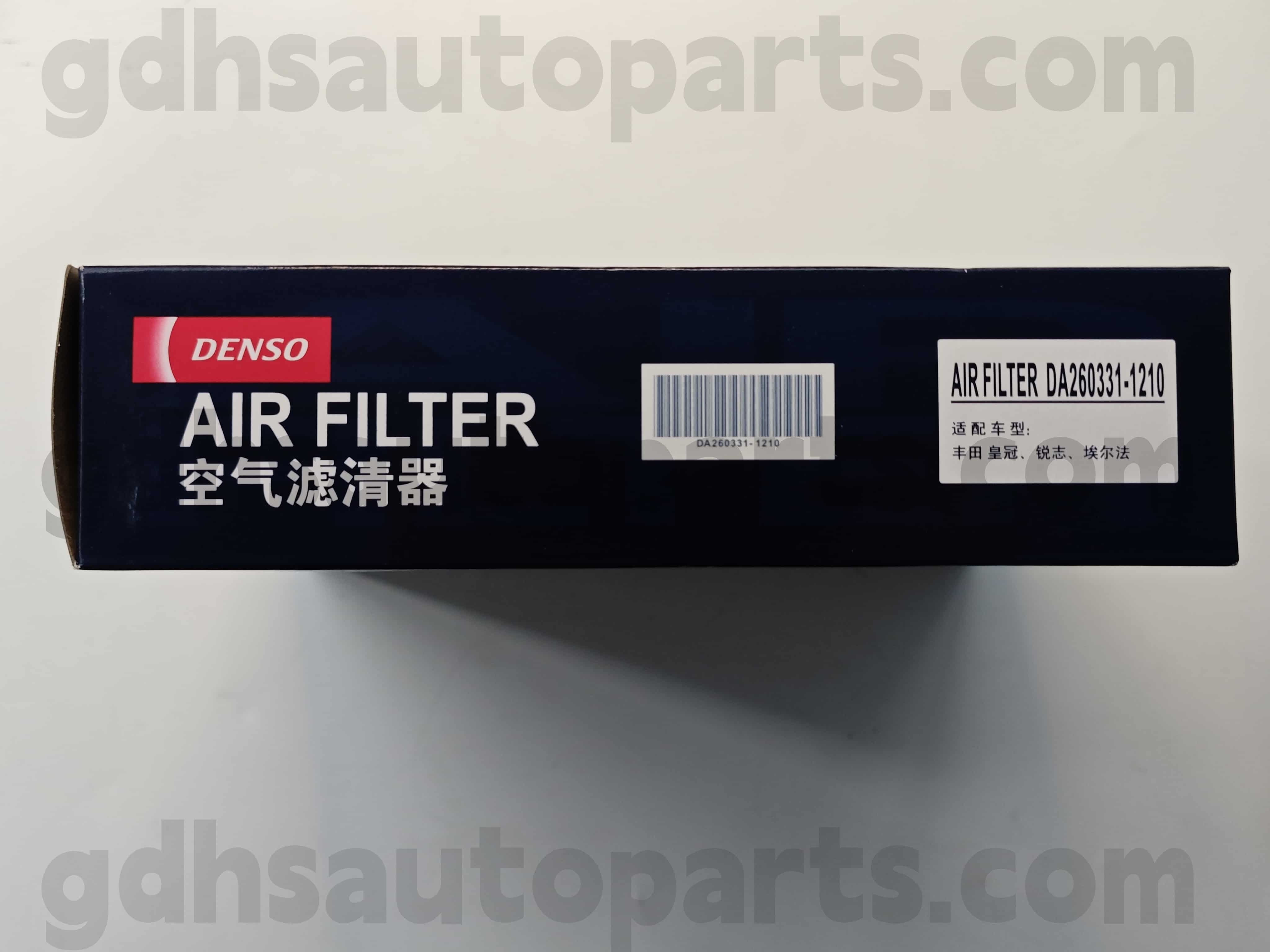 DA260331-1210 Toyota Filtro aria NOE NO. 17801-AZF16